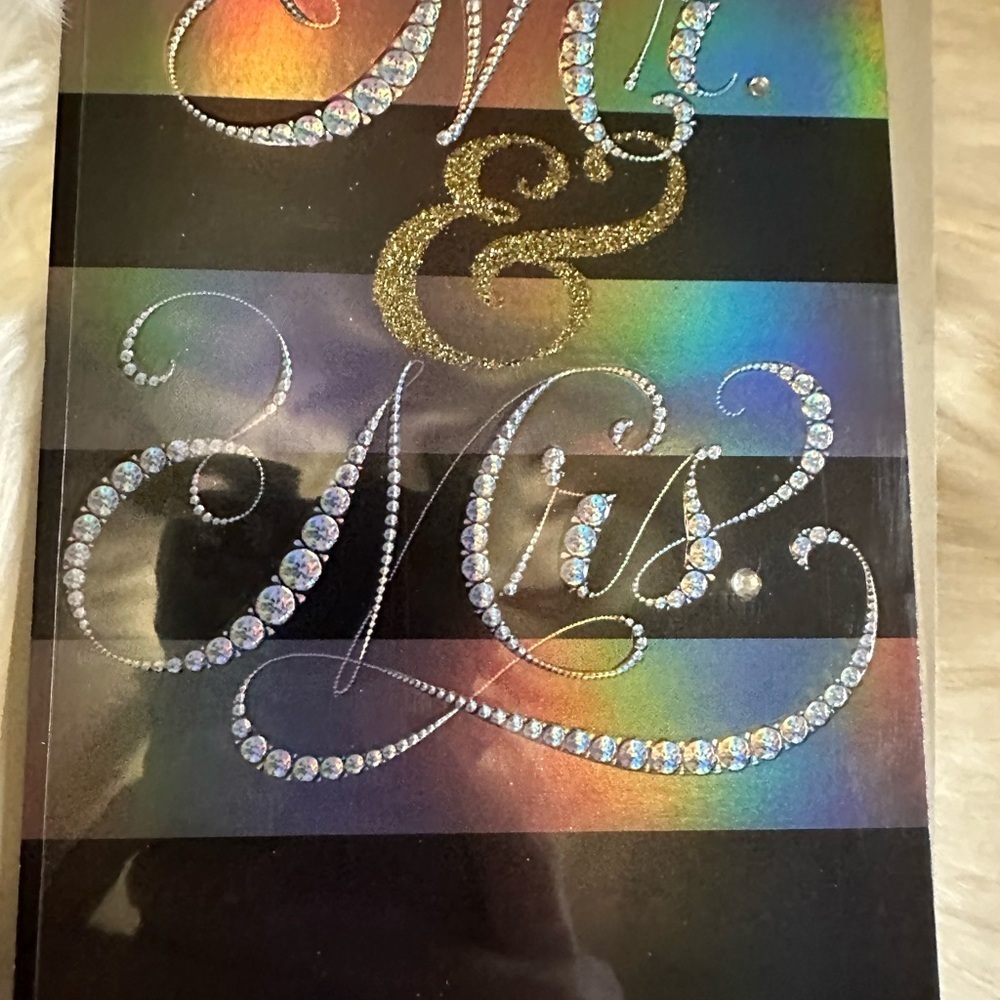 🩵5/$8 Colorful 'Mr. & Mrs.' Greeting card